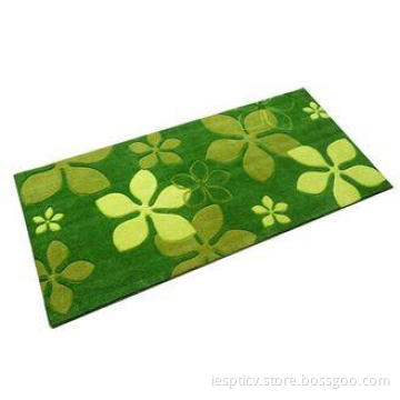 Fashion Carved Red Bedroom water absorbing floor mats for b